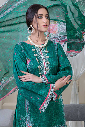 Bonanza Satrangi Rst223p25b Green Eid Prints 2022 Online Shopping